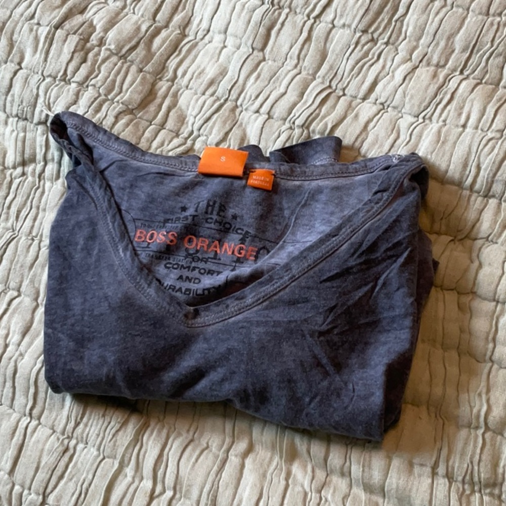 HUGO BOSS vintage grey shirt